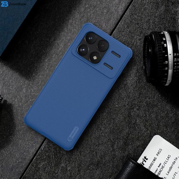 کاور نیلکین مدل Super Frosted Shield Pro مناسب برای گوشی موبایل شیائومی Poco F6 Pro/ Redmi K70 Pro/ Redmi K70