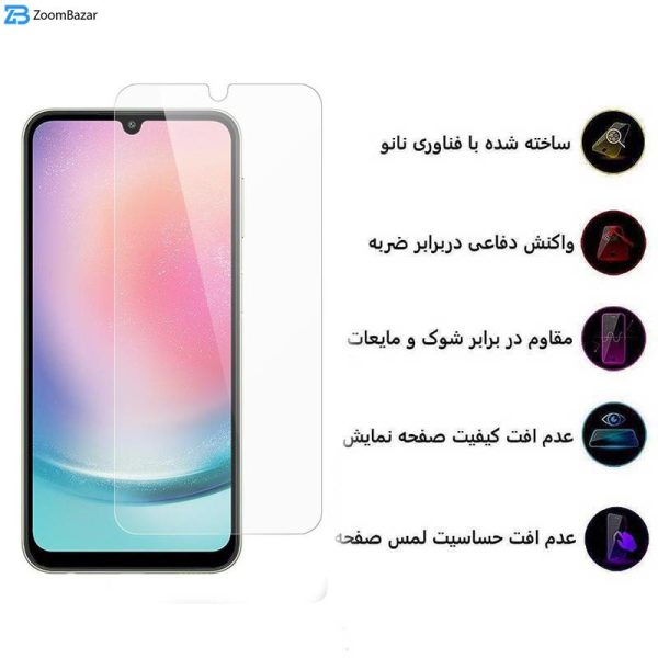 محافظ صفحه نمایش اپیکوی مدل Clear Pro مناسب برای گوشی موبایل سامسونگ Galaxy A25 5G/ A24 4G