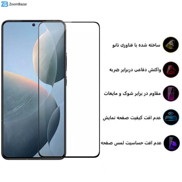 محافظ صفحه نمایش سرامیکی بوف مدل Ceramic-G مناسب برای گوشی موبایل شیائومی Poco F6 Pro / F6 / Redmi Turbo 3