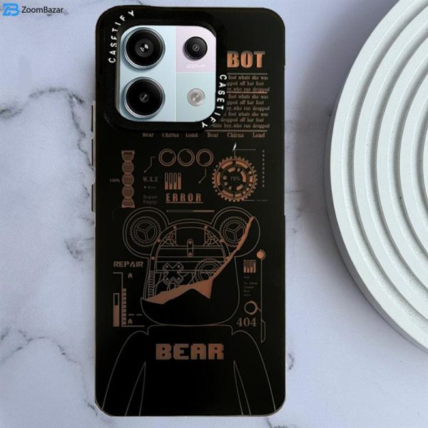 کاور اپیکوی مدل Robot Bear مناسب برای گوشی موبایل شیائومی Redmi Note 13 Pro 5G