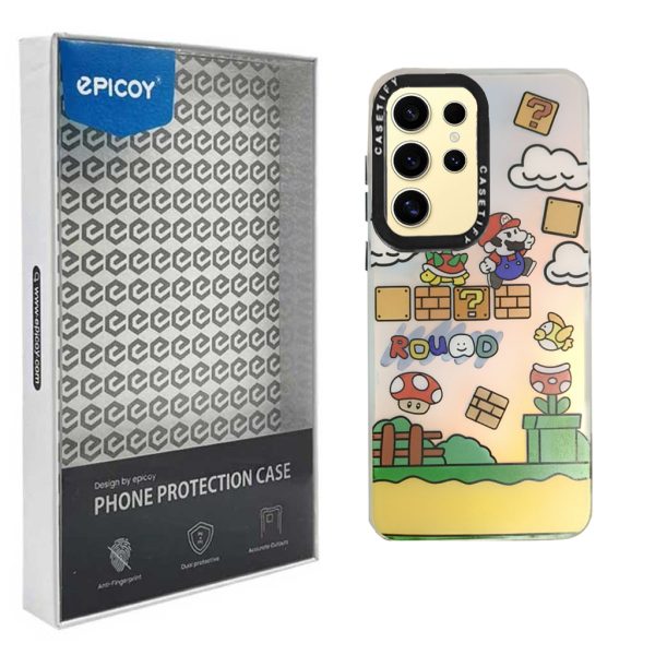 کاور اپیکوی مدل Super Mario مناسب برای گوشی موبایل سامسونگ Galaxy S24 Ultra