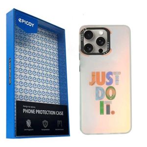 کاور اپیکوی مدل Just Do It مناسب برای گوشی موبایل اپل iPhone 15 Pro Max