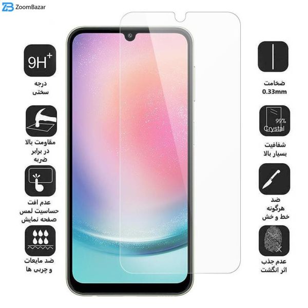 محافظ صفحه نمایش اپیکوی مدل Clear Pro مناسب برای گوشی موبایل سامسونگ Galaxy A25 5G/ A24 4G