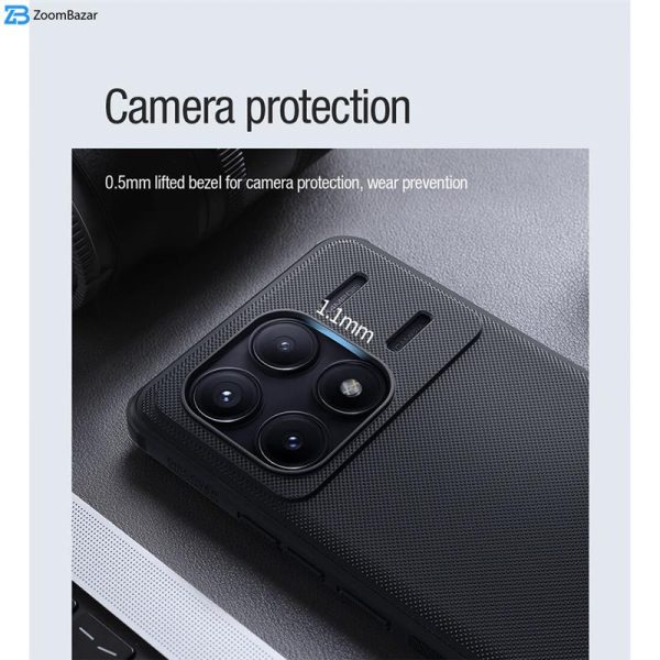 کاور نیلکین مدل Super Frosted Shield Pro Magnetic مناسب برای گوشی موبایل شیائومی Poco F6 Pro/Redmi K70 Pro/Redmi K70