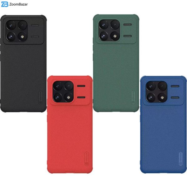 کاور نیلکین مدل Super Frosted Shield Pro مناسب برای گوشی موبایل شیائومی Poco F6 Pro/ Redmi K70 Pro/ Redmi K70