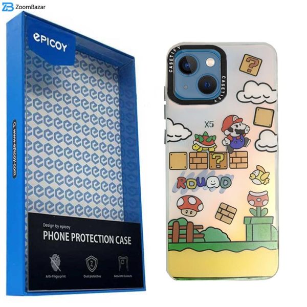 کاور اپیکوی مدل Super Mario مناسب برای گوشی موبایل اپل 13/14 iPhone