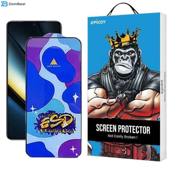 محافظ صفحه نمایش اپیکوی مدل Star ESD مناسب برای گوشی موبایل شیائومی Poco F6 Pro/ Poco F6/ Redmi Turbo 3