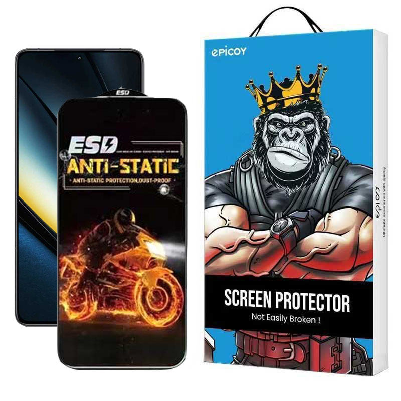 محافظ صفحه نمایش اپیکوی مدل Fiery ESD مناسب برای گوشی موبایل شیائومی Poco F6 Pro/ Poco F6/ Redmi Turbo 3