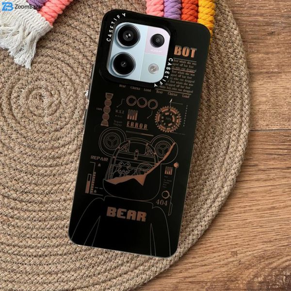 کاور اپیکوی مدل Robot Bear مناسب برای گوشی موبایل شیائومی Redmi Note 13 Pro 5G