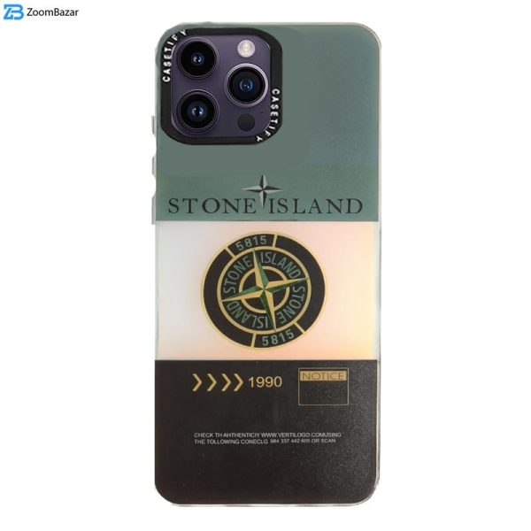 کاور اپیکوی مدل Stone Island مناسب برای گوشی موبایل اپل iPhone 14 Pro Max