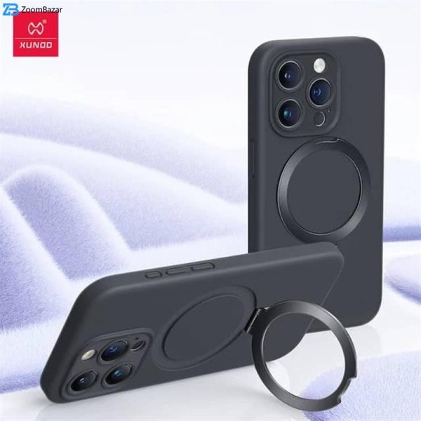 کاور اپیکوی مدل Xundd Liquid silicone Magnetic Holder مناسب برای گوشی موبایل اپل iPhone 15 Pro Max