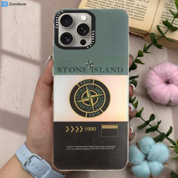 کاور اپیکوی مدل Stone Island مناسب برای گوشی موبایل اپل iPhone 13/14