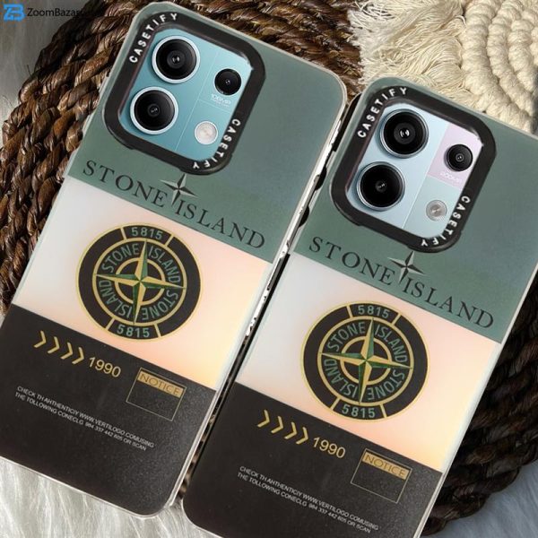 کاور اپیکوی مدل Stone Island مناسب برای گوشی موبایل شیائومی Redmi Note 12 4G