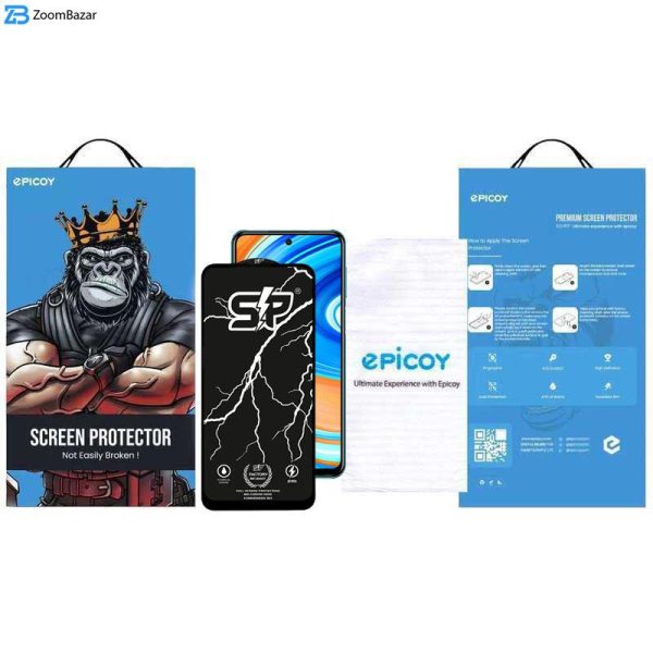 محافظ صفحه نمایش اپیکوی مدل SP Factory مناسب برای گوشی موبایل شیائومی Redmi Note 9 Pro Max/Note 9 Pro 5G/Note 9 Pro 4G (India)/Note 9 Pro 4G (Global)/Note 9S