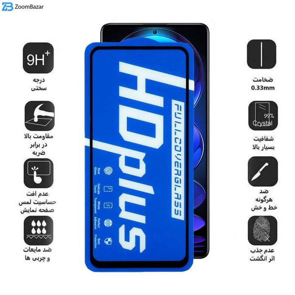 محافظ صفحه نمایش اپیکوی مدل HD Plus مناسب برای گوشی موبایل شیائومی Redmi Note 12 Pro Plus / Note 12 Pro 5G/4G / Note 12 5G/4G / Note 12 (China)