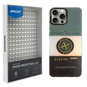 کاور اپیکوی مدل Stone Island مناسب برای گوشی موبایل اپل iPhone 15 Pro Max