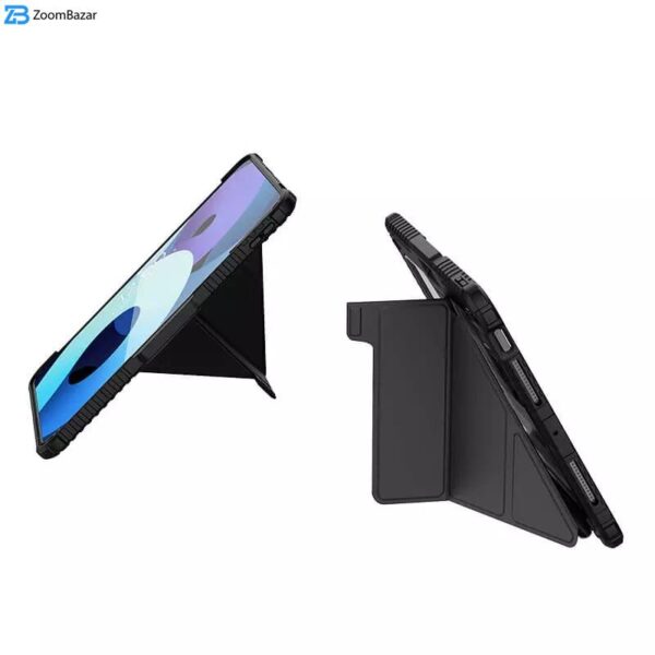 کیف کلاسوری نیلکین مدل Bumper Pro Leather Multi-Angle Folding مناسب برای تبلت اپل iPad Pro 11 2024