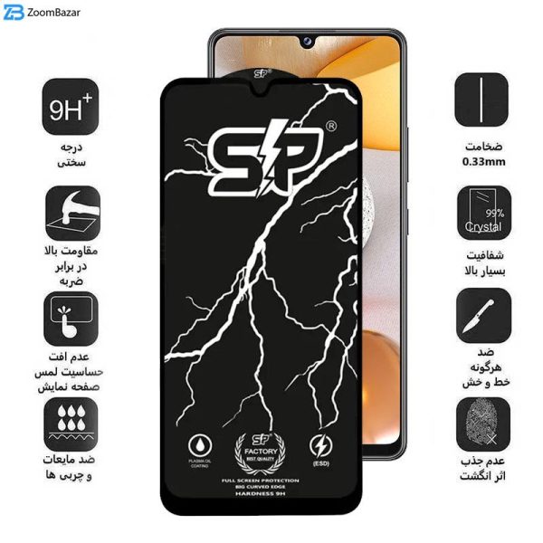 محافظ صفحه نمایش اپیکوی مدل SP Factory مناسب برای گوشی موبایل سامسونگ Galaxy A42 5G/A32 5G/A22 5G/A12 Nacho/A12 4G/A20s 4G