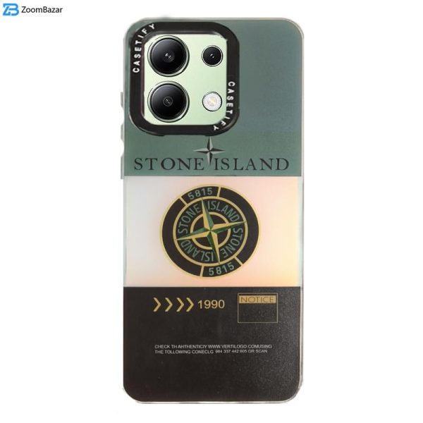 کاور اپیکوی مدل Stone Island مناسب برای گوشی موبایل شیائومی Redmi Note 12 4G