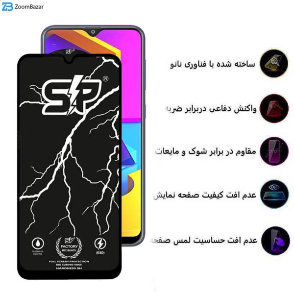 محافظ صفحه نمایش اپیکوی مدل SP Factory مناسب برای گوشی موبایل سامسونگ Galaxy M10s 4G/M21s 4G/M21 4G/M22 4G