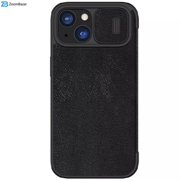 کیف کلاسوری نیلکین مدل Qin Pro Leather مناسب برای گوشی موبایل اپل iPhone 15