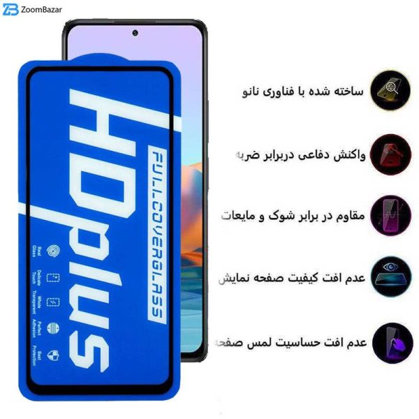 محافظ صفحه نمایش اپیکوی مدل HD Plus مناسب برای گوشی موبایل شیائومی Redmi Note 10 Pro Max/Note 10 Pro 4G/Note 10 Pro 4G/Note 10 Lite