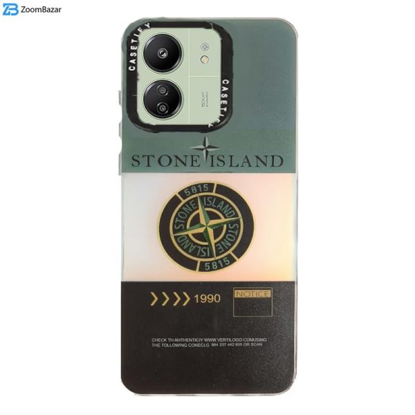 کاور اپیکوی مدل Stone Island مناسب برای گوشی موبایل شیائومی Redmi 13C/Poco C65