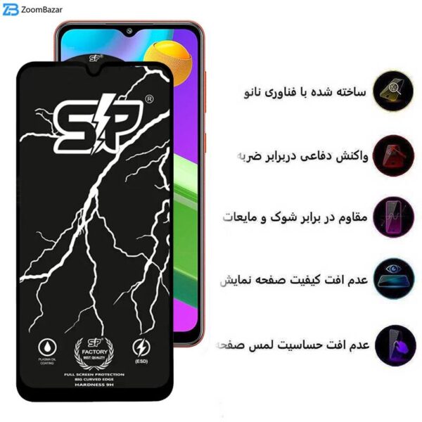 محافظ صفحه نمایش اپیکوی مدل SP Factory مناسب برای گوشی موبایل سامسونگ Galaxy M04 4G/M02 4G/M12 4G (India)/F12 4G/F02s 4G