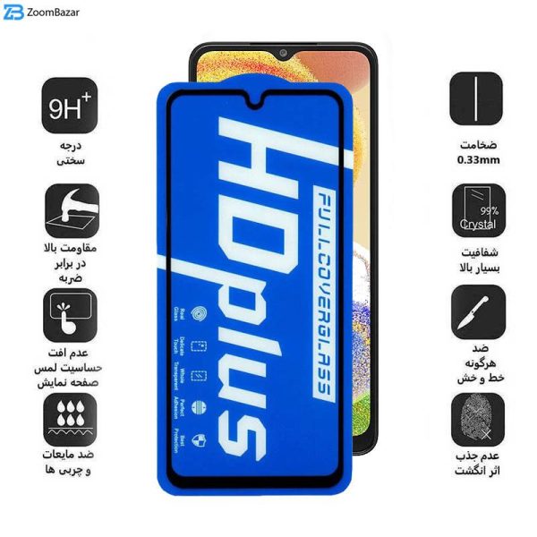 محافظ صفحه نمایش اپیکوی مدل HD Plus مناسب برای گوشی موبایل سامسونگ Galaxy A04 4G/A04s 4G/A04e 4G/F04 4G/M02s 4G