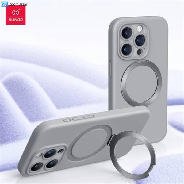 کاور اپیکوی مدل Xundd Liquid silicone Magnetic Holder مناسب برای گوشی موبایل اپل iPhone 15 Pro Max