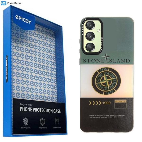 کاور اپیکوی مدل Stone Island مناسب برای گوشی موبایل سامسونگ Galaxy A24 4G