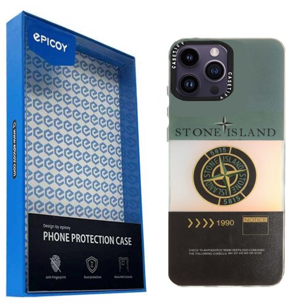 کاور اپیکوی مدل Stone Island مناسب برای گوشی موبایل اپل iPhone 14 Pro Max