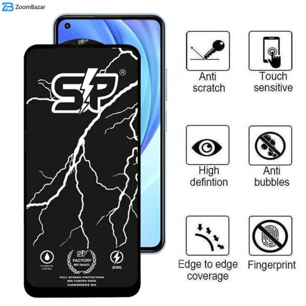 محافظ صفحه نمایش اپیکوی مدل SP Factory مناسب برای گوشی موبایل شیائومی Mi 11 Lite 4G/Mi 11 Lite 5G/11 Lite 5G NE/12 Lite 5G