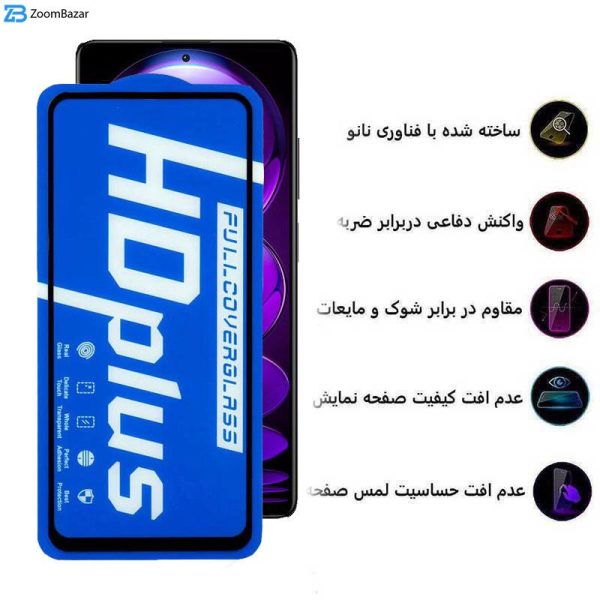 محافظ صفحه نمایش اپیکوی مدل HD Plus مناسب برای گوشی موبایل شیائومی Xiaomi Redmi Note 12 Explorer/Note 12 Discovery/Note 12 Pro Speed/Note 12R Pro/Note 12 Turbo