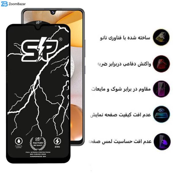 محافظ صفحه نمایش اپیکوی مدل SP Factory مناسب برای گوشی موبایل سامسونگ Galaxy A42 5G/A32 5G/A22 5G/A12 Nacho/A12 4G/A20s 4G