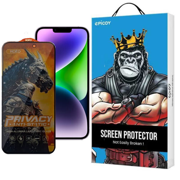 محافظ صفحه نمایش حریم شخصی اپیکوی مدل Knight Privacy مناسب برای گوشی موبایل اپل iPhone 13 Pro Max/ 14 Plus