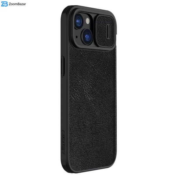 کیف کلاسوری نیلکین مدل Qin Pro Leather مناسب برای گوشی موبایل اپل iPhone 15