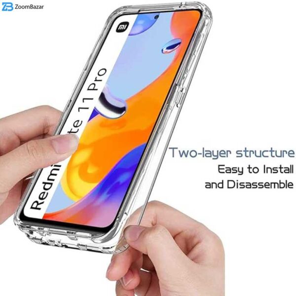 کاور اپیکوی مدل Transparent Clear مناسب برای گوشی موبایل شیائومی Redmi Note 11 Pro 4G