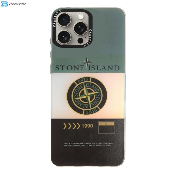 کاور اپیکوی مدل Stone Island مناسب برای گوشی موبایل اپل iPhone 15 Pro Max