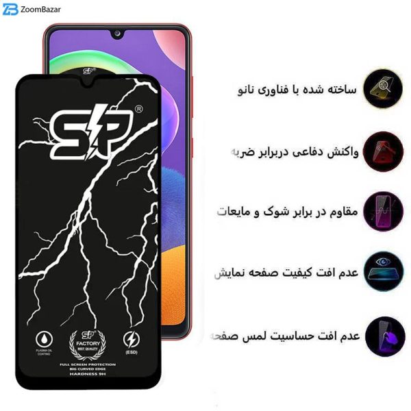 محافظ صفحه نمایش اپیکوی مدل SP Factory مناسب برای گوشی موبایل سامسونگ Galaxy A31 4G/A30 4G/A30s 4G/A50s/A20 4G