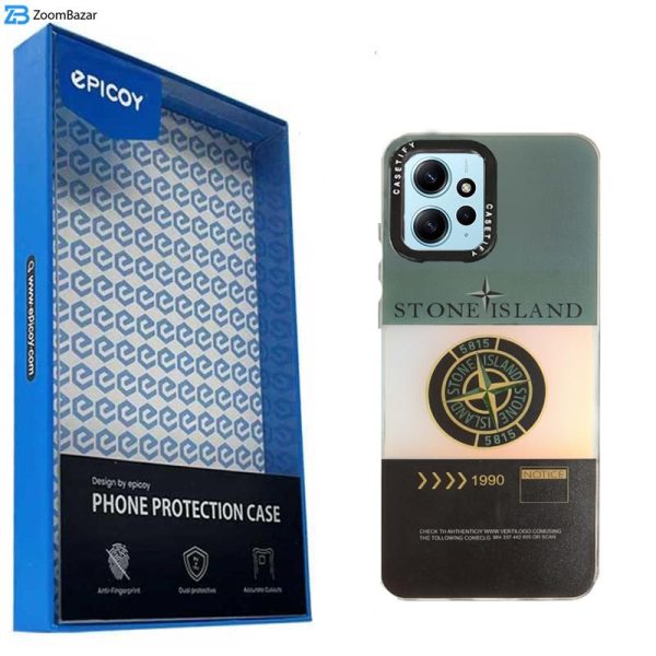 کاور اپیکوی مدل Stone Island مناسب برای گوشی موبایل شیائومی Redmi Note 12 4G