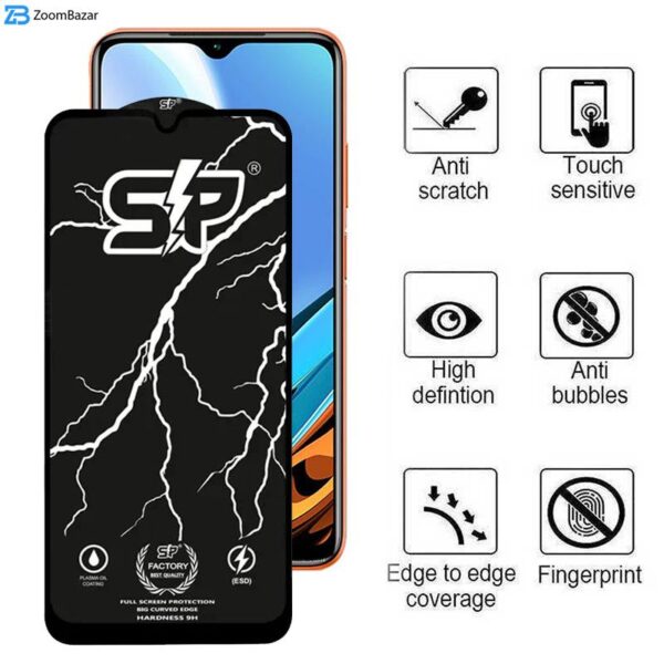 محافظ صفحه نمایش اپیکوی مدل SP Factory مناسب برای گوشی موبایل شیائومی Redmi 9C/ 9T/ 9C / 9/ 9A Sport/ 9A