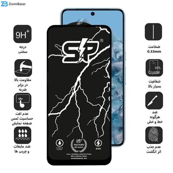 محافظ صفحه نمایش اپیکوی مدل SP Factory مناسب برای گوشی موبایل گوگل Pixel 8 Pro/ 7 Pro