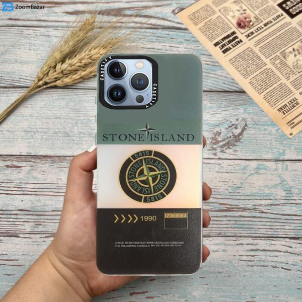 کاور اپیکوی مدل Stone Island مناسب برای گوشی موبایل اپل iPhone 13/14