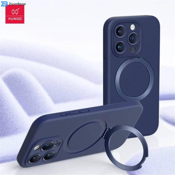 کاور اپیکوی مدل Xundd Liquid silicone Magnetic Holder مناسب برای گوشی موبایل اپل iPhone 15 Pro Max