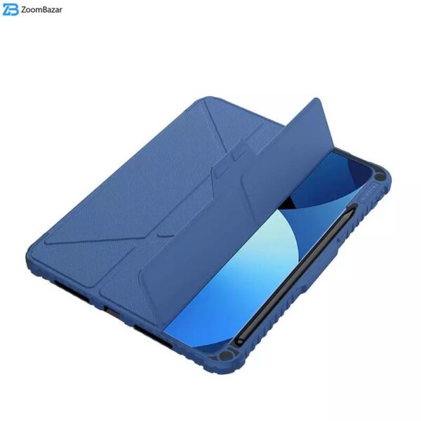 کیف کلاسوری نیلکین مدل Bumper Pro Leather Multi-Angle Folding مناسب برای تبلت اپل iPad Pro 11 2024