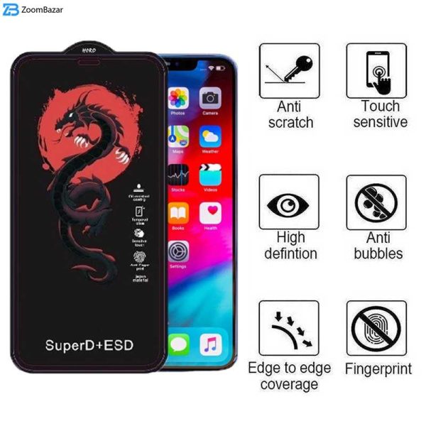 محافظ صفحه نمایش اپیکوی مدل Dragon ESD مناسب برای گوشی موبایل اپل iPhone Xs Max /11 Pro Max