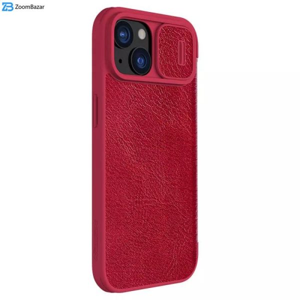 کیف کلاسوری نیلکین مدل Qin Pro Leather مناسب برای گوشی موبایل اپل iPhone 15