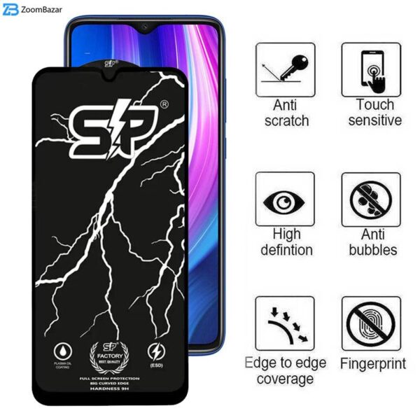 محافظ صفحه نمایش اپیکوی مدل SP Factory مناسب برای گوشی موبایل شیائومی Redmi Note 9 4G/ Note 8 Pro/ 9 Prime 4G/ 9/ 9 Power 4G/10A