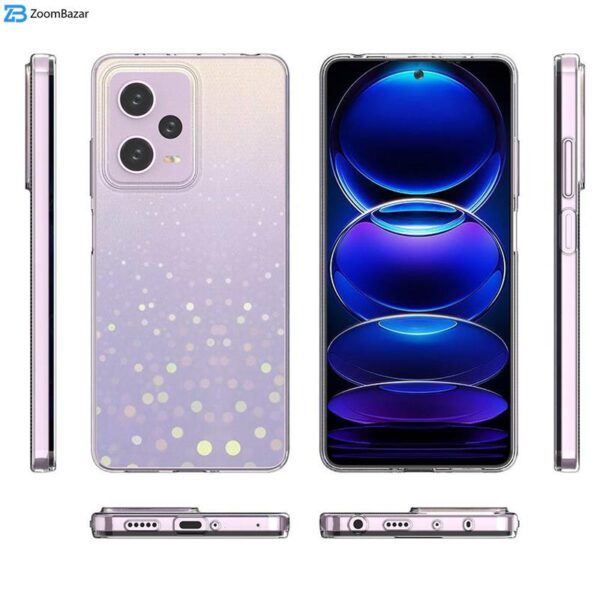 کاور اپیکوی مدل Transparent Clear مناسب برای گوشی موبایل شیائومی Poco X5 Pro/ Redmi Note 12 Pro 5G